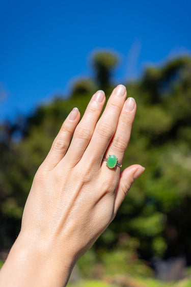 Chrysoprase Ring